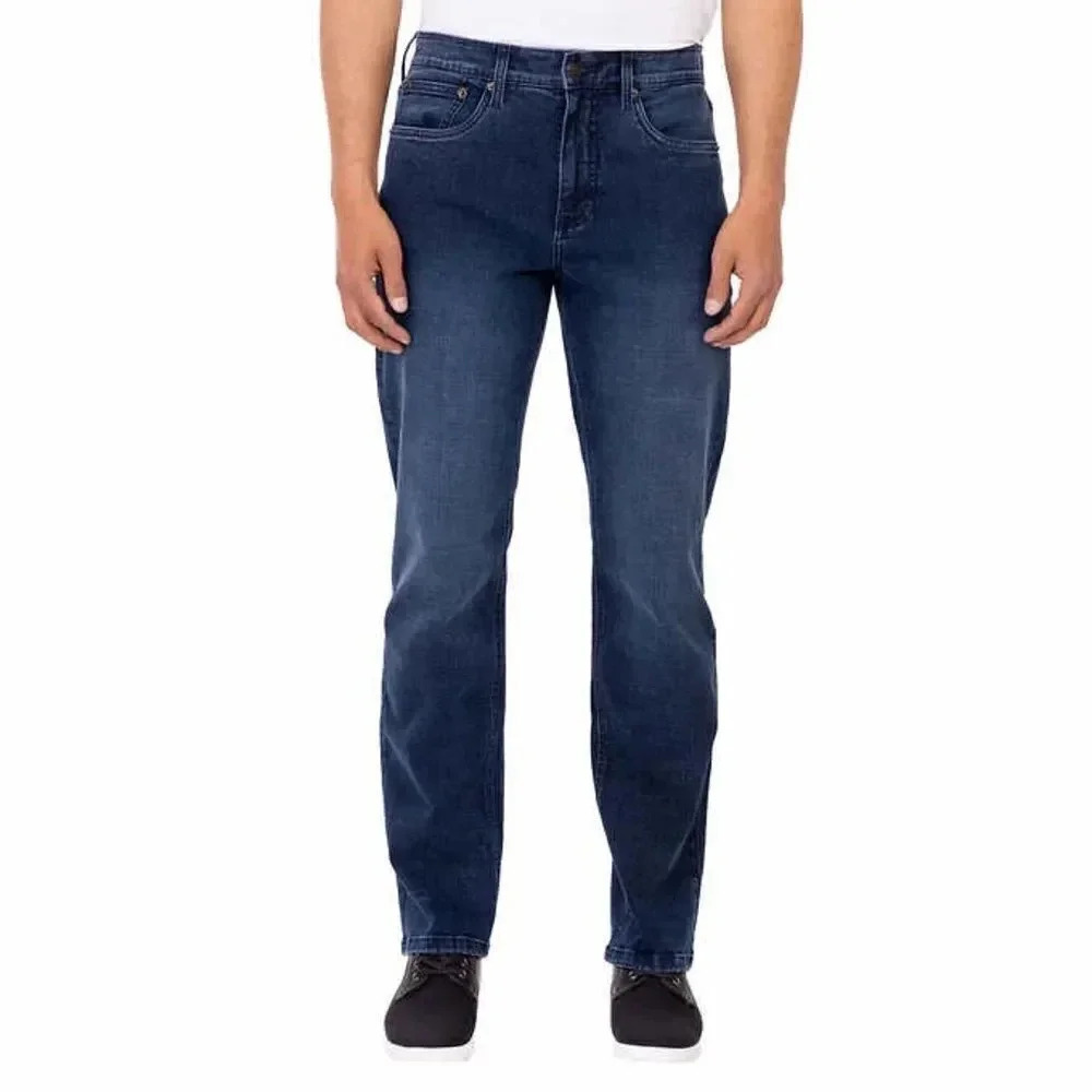 Urban Star Men’s Stretch Relaxed fit straight leg dark blue #29 34x32